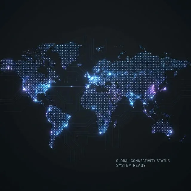 World Map Nodes
